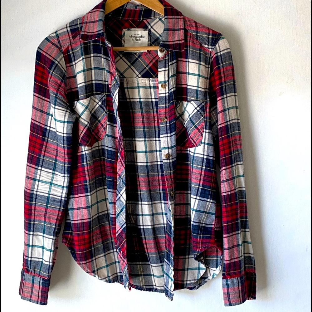 Abercrombie and Fitch women's flannel.